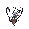 Metallic Butterfree (Christmas)